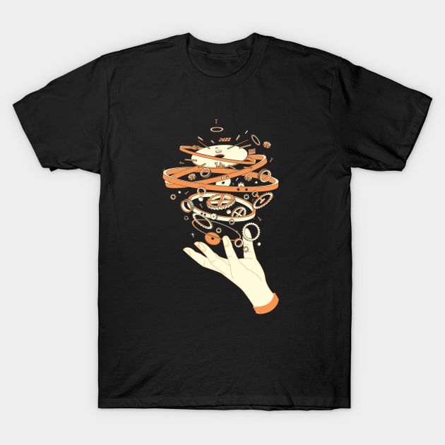 Time Controller T-Shirt by StevenToang